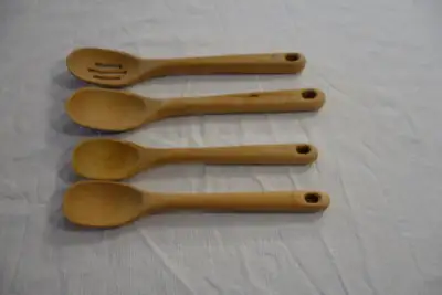 Wood Spoons, Set of Four – Oxo Brand, View more