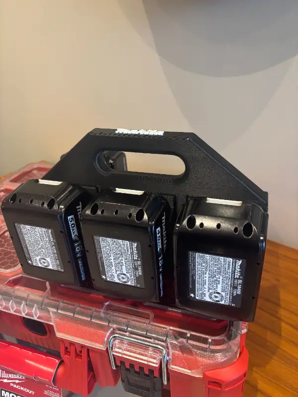 Makita 18V LTX Battery Caddy Holder 4 or 6 Pack Packout in Power Tools in Markham / York Region - Image 8