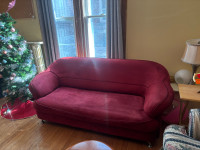 Vintage Velvet Couch