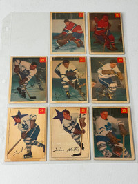 1954-55 PARKHURST HOCKEY CARD 1-100 SEE LIST COMPLETE YOUR SET