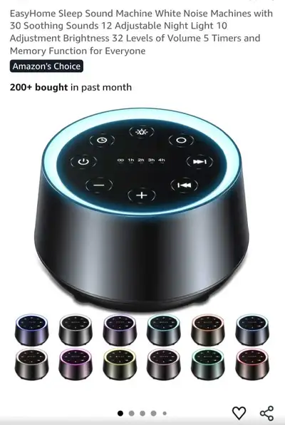 Sleep Sounds Machine, View more