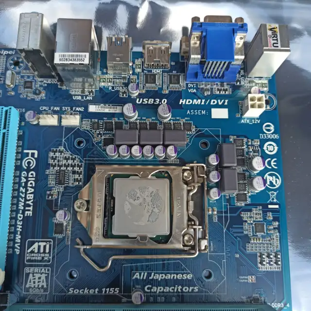 Motherboard GIGABYTE  GA-Z77M-D3H-MVP in Desktop Computers in Mississauga / Peel Region - Image 9