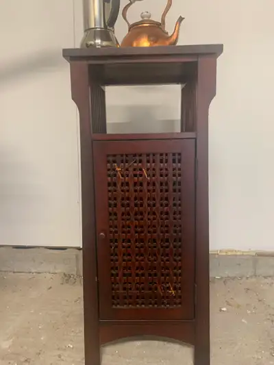 Wooden Vintage tea/display cabinet, View more