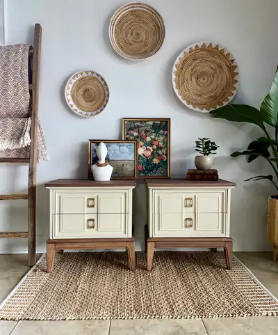 Refinished MCM Dixie Nightstands (set), View more