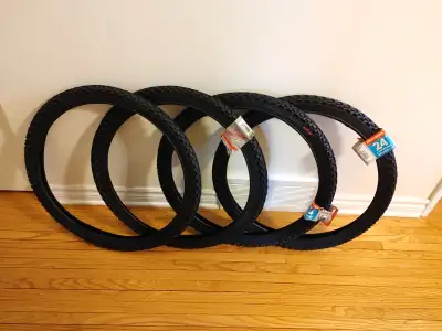 New 24" mountain bike tires, View more
