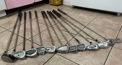 So I work at a golf course and just cleaned out the lost and found for this year I have 12 right han...