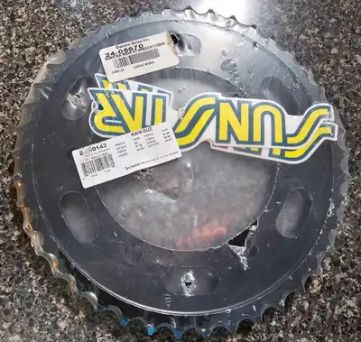 Brand new, unused, and factory-sealed Sunstar Standard Steel Rear Sprocket. This is the highest-qual...