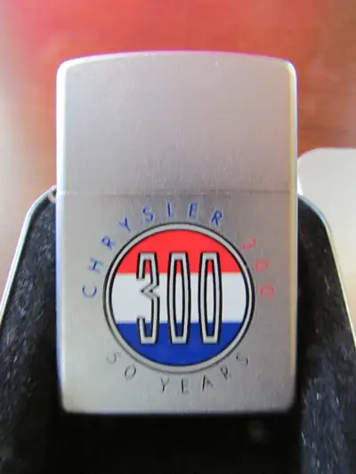 NEW - Genuine Zippo Windproof Lighter - Chrysler 300 - 50 Years, View more