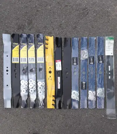 New lawn mower blades, View more