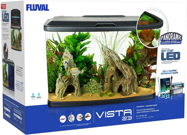 Aquarium Fluval Vista  87 L /23 US gal dans Poissons à adopter  à Ville de Montréal - Image 2