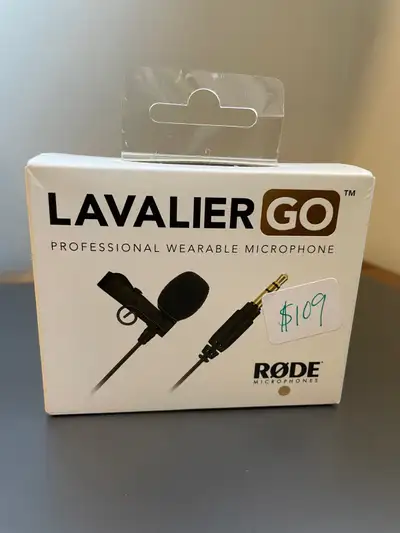 Rode Lavalier GO Professional Wearable Microphone (NEW), View more