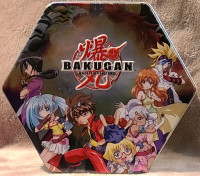 3 Bakugan Storage Tins (Empty)