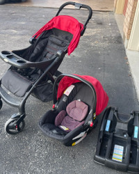 Baby Car Seat and Baby Stroller
