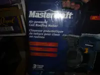 Brand New Mastercraft Roofing Nailer Factory Sealed