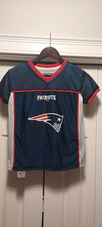 Licensed reversible NE Patriots NFL flag football jersey, $20 