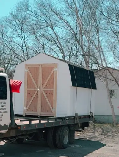 new prebuilt sheds - various sizes - prices start at $1775 - (credit card payment accepted) - presol...