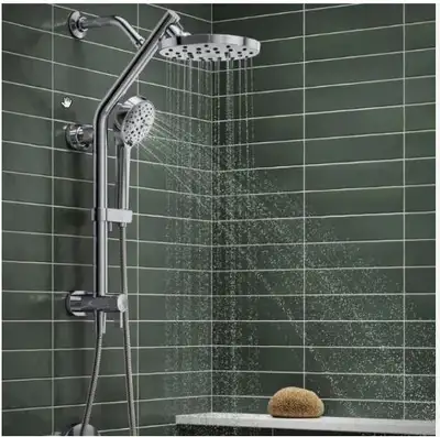 Kohler Hydrorail R38001-G-BN 3-in-1 Multifunction Shower System, View more
