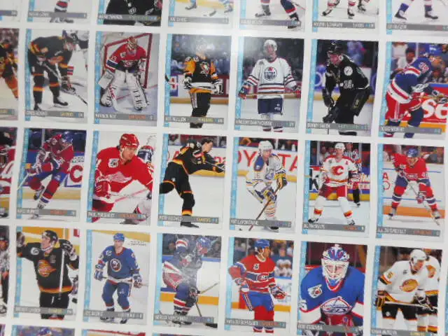 O-PEE-CHEE 1992-93 PANNEAU, PANEL NON COUPÉ SET COMPLET in Arts & Collectibles in Thetford Mines - Image 8