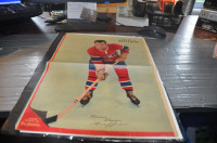 Bernard boum boum geoffrion Montreal canadiens hockey 1950 POSTE