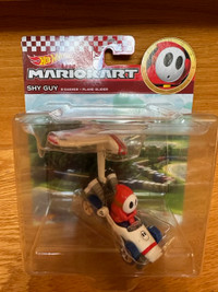 Hot Wheels Mariokart Mario Kart Shy Guy E-Dasher Plane Glider