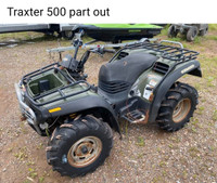 Can Am Traxter Part out