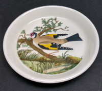 Rare Portmeirion Birds of Britain Goldfinch China Coaster / Dish