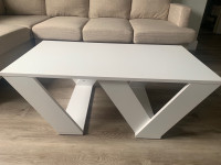 Coffee table and tv stand set