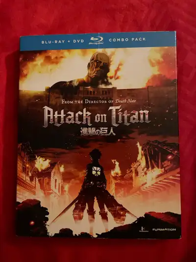 Attack on Titan Blu-ray DVD Combo, View more