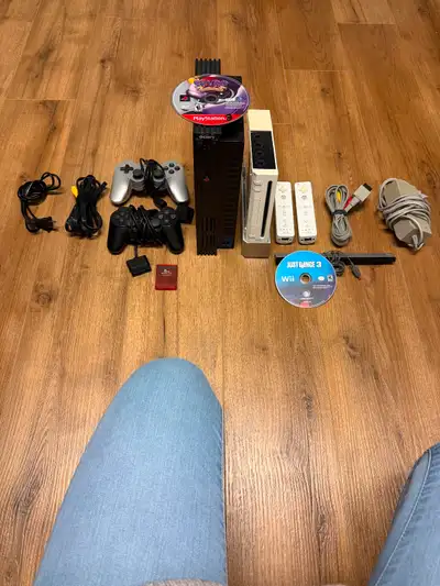 PlayStation 2 and Nintendo Wii, View more