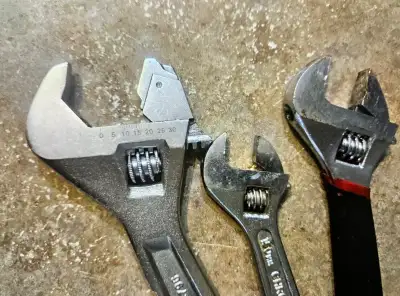 3 Adjustable Wrenches $17, View more