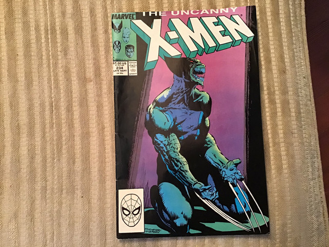 The Uncanny X-Men Marvel Comic #234 in Comics & Graphic Novels in Kamloops