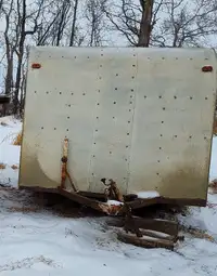 Old scrap trailer to haul away