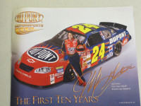 JEFF GORDON CAREER WALLCHART