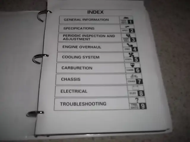 1996  Yamaha  YZF600RJ  Original Service Manual in Other in City of Toronto - Image 3