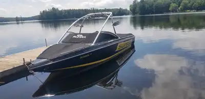 2007 Supra 24ssv gravity games edition with under 400hrs. Indmar 5.7L. Internal ballast system, wake...