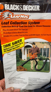 Leaf blower connection
