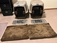 2-Dog Kennels Crates Petmate Brown or Almond color