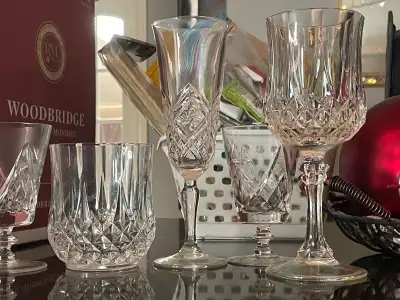 crystal stemware , View more