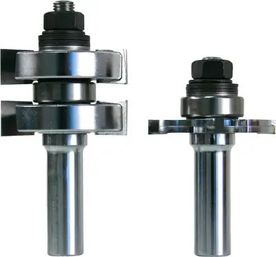 FREUD TONGUE-GROOVE ROUTER BIT SET, View more