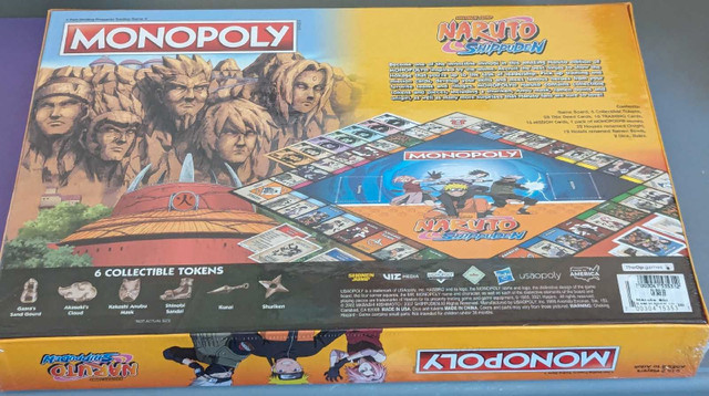 Sealed Naruto Shippuden Monopoly  in Toys & Games in Sault Ste. Marie - Image 2