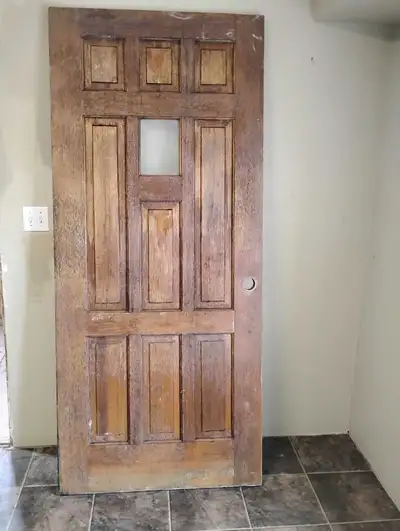 Solid Exterior Wooden Door, View more