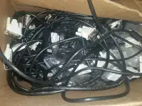 dvi video cables $5 svga video cables $5 hdmi cables $5 extra l