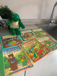 13 item Bundle - Franklin Turtle; Curious George & Spot