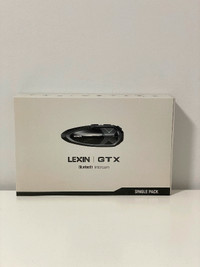 !SEALED! LEXIN GTX Motorcycle Bluetooth Headset, 10 Riders Helme