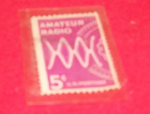 VINTAGE AMATURE RADIO 1 CENT STAMP - NEVER USED in Arts & Collectibles in Winnipeg - Image 2