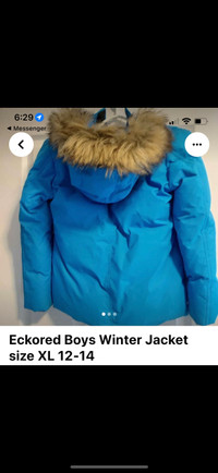 Boys XL Coat Size 12-14