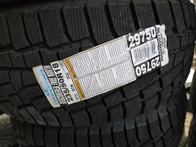 New never mounted Cooper winter tires 235/50/r18