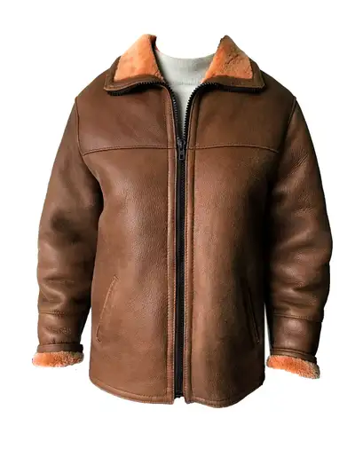 Genuine Leather Fur Coat, View more