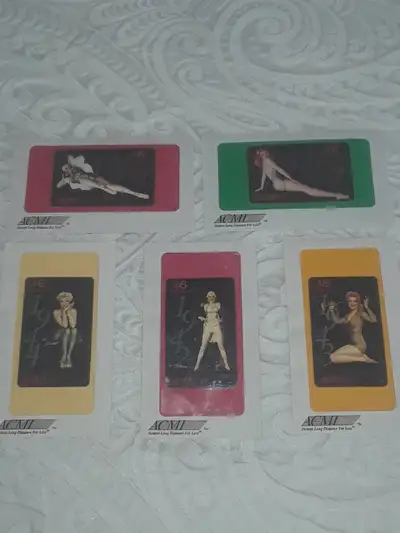 - Long Distance phone cards for sale - Very collectable pin up girls from - different time eras