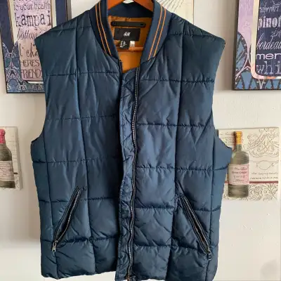 Size S brand new H&M Mens Puffer Vest, View more